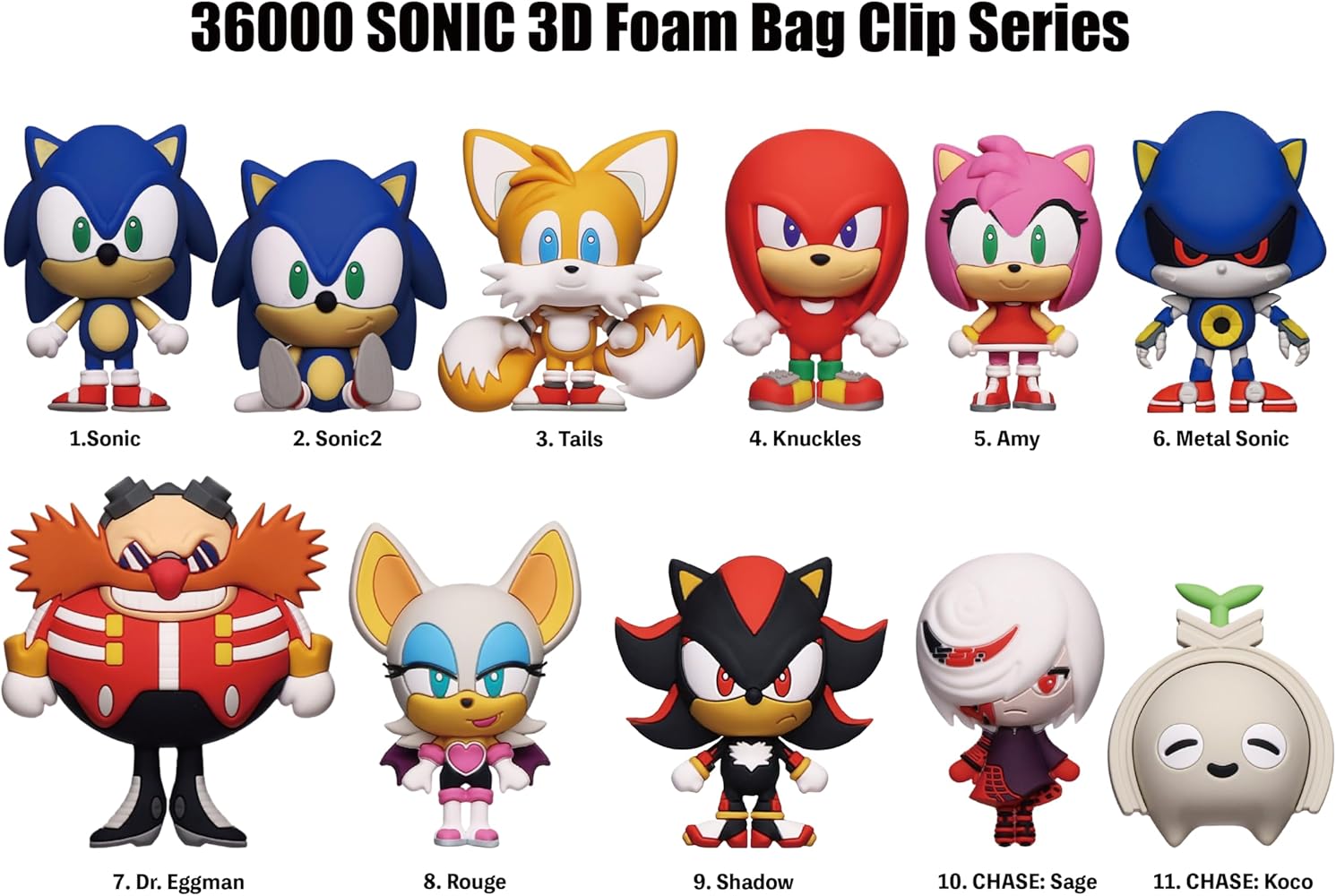 Amazon.co.jp: ソニック3Dフォームバッグクリップ – ブラインドバッグ